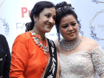 Sahring stage with Bharti